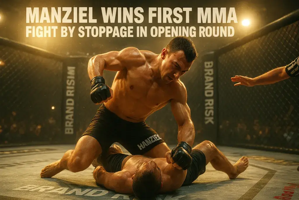 Manziel wins first MMA fight by stoppage in opening round