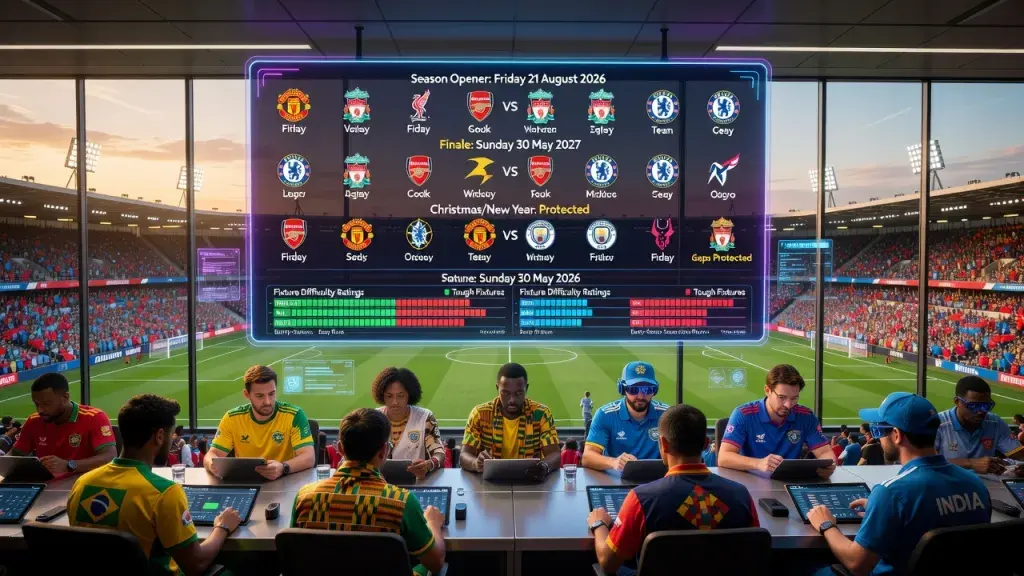 Premier League Releases Full 2026/27 Fixture List for All 20 Clubs