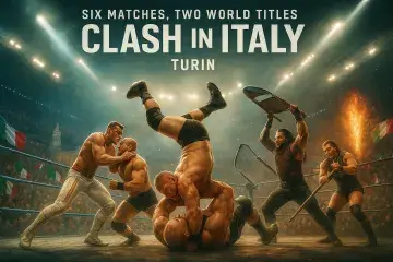 Six Matches, Two World Titles on the Line as WWE Arrives in Turin