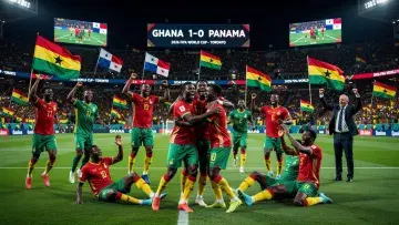 Ghana Defeat Panama to Claim Africa's World Cup Wins Record