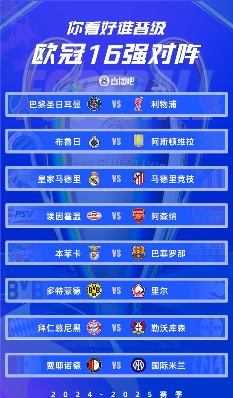 利物浦巴萨皆败，英超豪强占领欧冠前四
